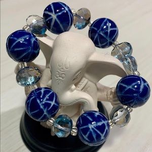 Handmade glass bracelet